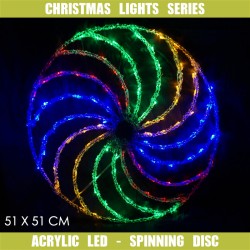 24V LED Spinning Disc - Multi