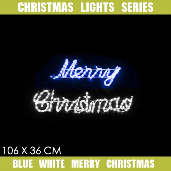 36V LED Merry Xmas L106xW24