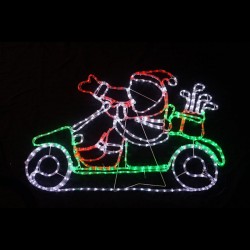 36V LED Santa in Golf Cart L115xW102