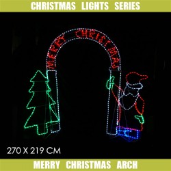36V LED Merry Xmas Arch L270xW219