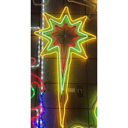 Low Voltage, 6m LED NEON  light, 1m red+2m green+3m yellow, 5m lead cable, white box+color label, IP20 SAA 