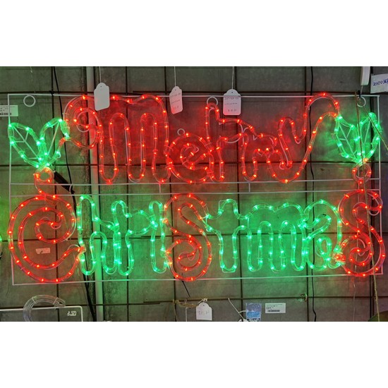 36V LED Merry Christmas 105x53