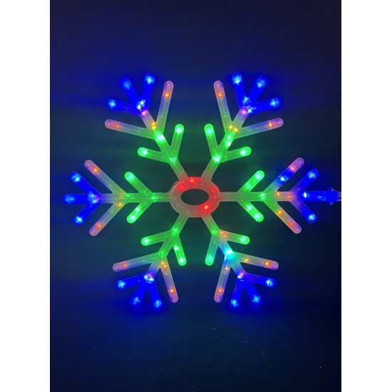 24V 96 LED Snowflake - Multi L60xW61