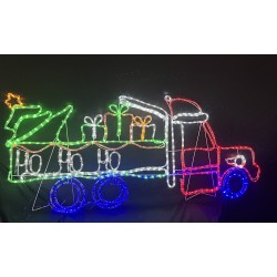 36V LED Santa Driving a Truck L185xW77