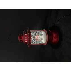 Snowing Barn Lantern
 - Bright Red 