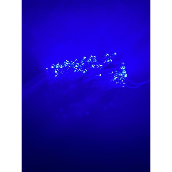 20 LED Blue Battery Fairy