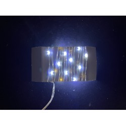 Microbead lights 20 LED, 2xAA 