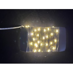 Microbead lights 50 LED, 3xAA 